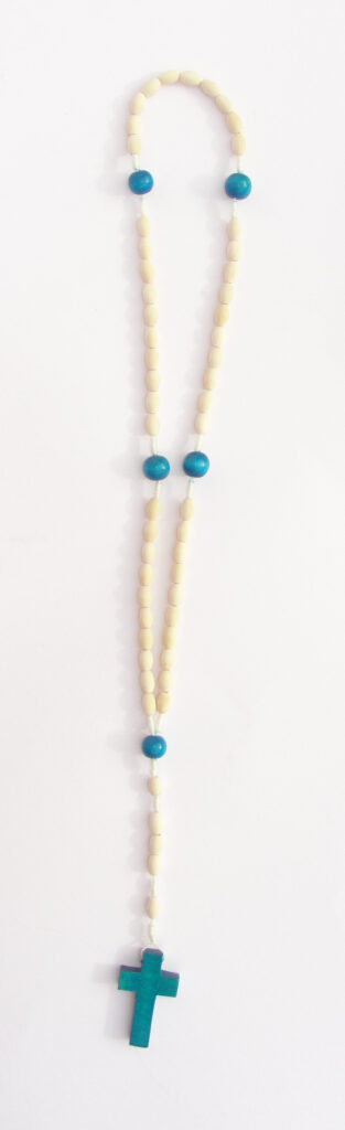 Chapelet bois bleu