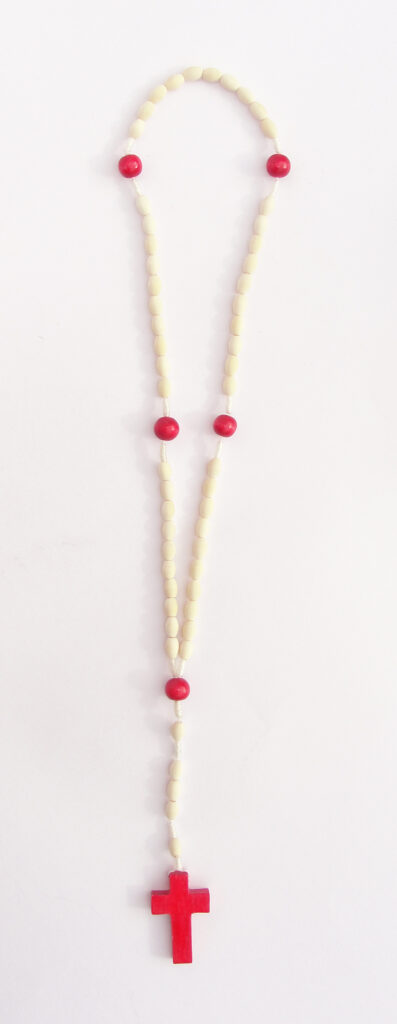 Chapelet bois rouge