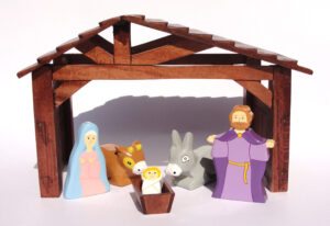 Nativité avec étable