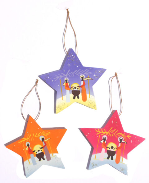 Set 3 étoile Ste Famille