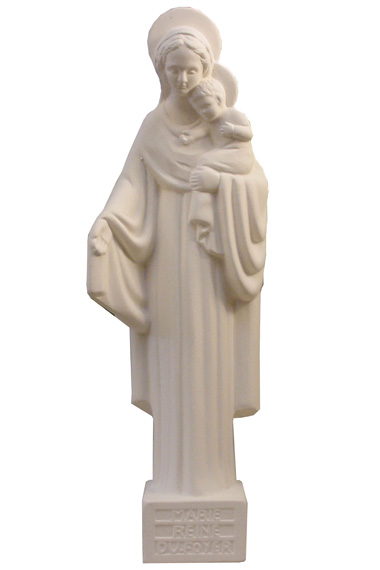 Statue Marie Reine du Foyer, 30 cm