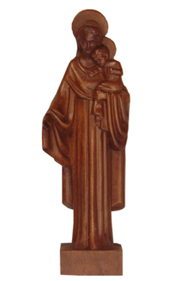 Statue Marie Reine du Foyer, 20 cm