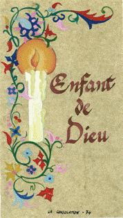 N°74 - Enfant de Dieu