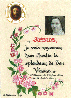 N°79 - Jésus, je vois rayonner dans l'hostie la splendeur de ton visage