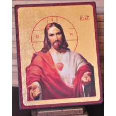 Cœur du Christ 4 x 5.5 cm