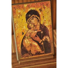 Vierge de Vladimir 5 x 7 cm