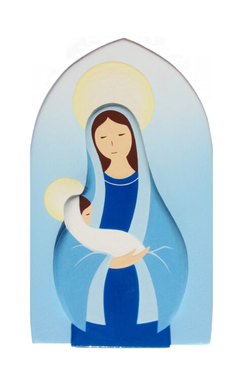 Vierge à l'enfance face