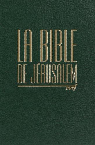 La Bible de Jérusalem