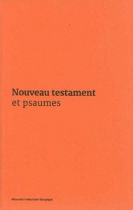 Nouveau Testament et Psaumes : couverture vinyle orange