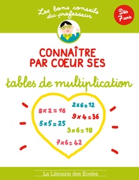Connaitre par cœur ses tables de multiplications
