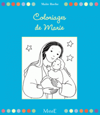 Coloriage de Marie