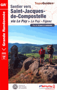 Sentier vers saint Jacques de Compostelle