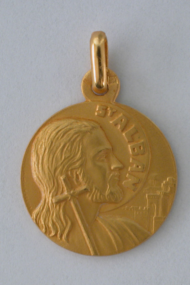 Médaille PO Alban 18 mm