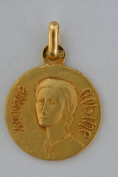 Médaille PO Albine 18 mm