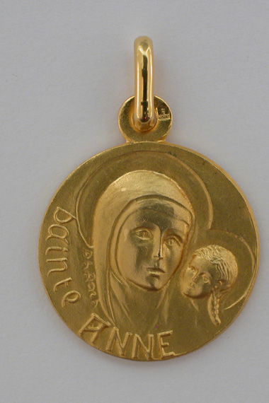 Médaille PO Anne 18 mm