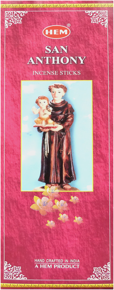 Encens en bâton Saint Antoine 20 gr