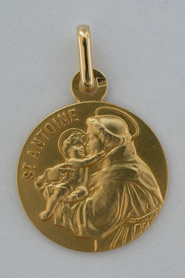 Médaille PO Antoine 18 mm