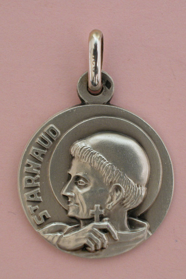 Médaille Argent Prénom Arnaud 18 mm