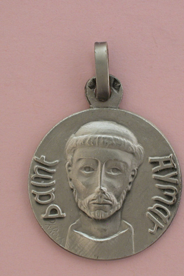 Médaille Argent Prénom Aymar 18 mm