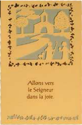 Allons vers le Seigneur dans la joie.