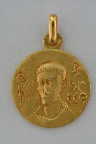 Médaille PO Brice 18 mm