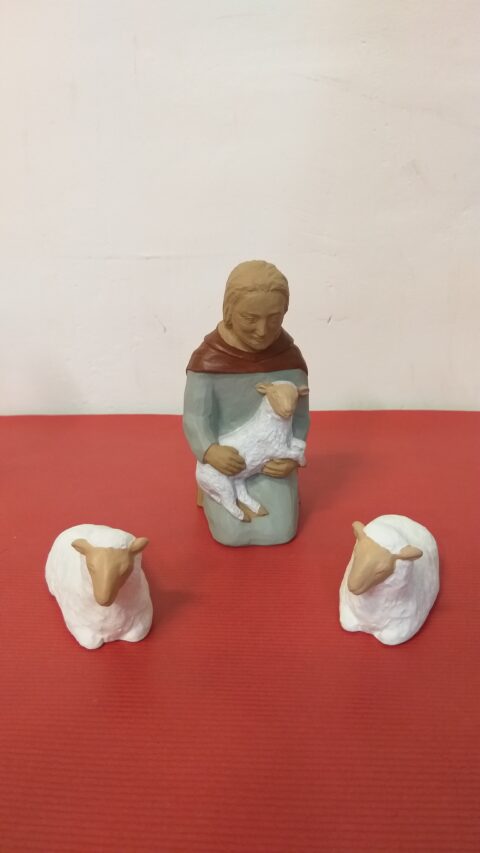 Berger et 2 Moutons - Nuit de Lumière