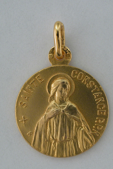 Médaille PO Constance 18 mm
