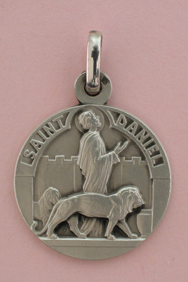 Médaille Argent Prénom Daniel 18 mm