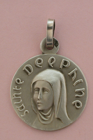 Médaille Argent Prénom Delphine 18 mm