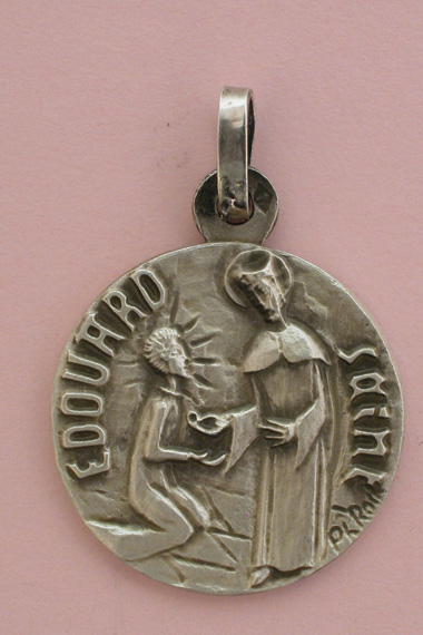 Médaille Argent Prénom Édouard 18 mm