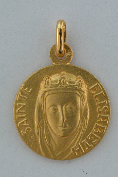 Médaille PO Elisabeth 18 mm