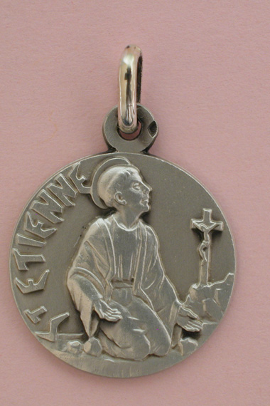 Médaille Argent Prénom Étienne 18 mm
