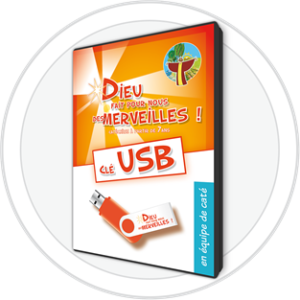 DIEU FAIT POUR NOUS DES MERVEILLES - CLÉ USB ANIMATEUR