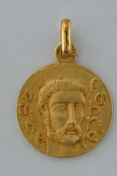 Médaille PO Fabrice 18 mm