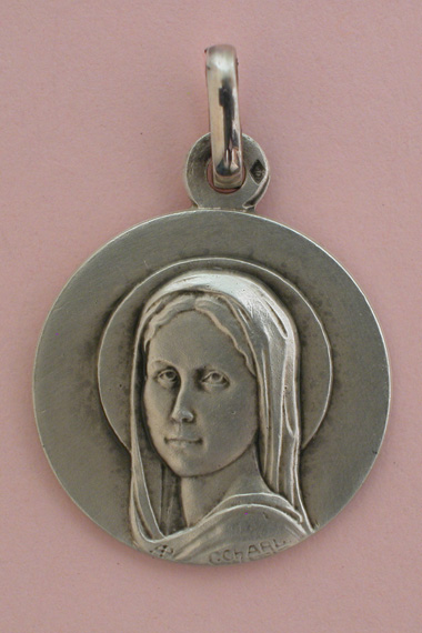 Médaille Argent Femme 18 mm