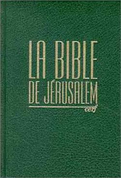 Bible de Jérusalem rigide, skivertex  vert