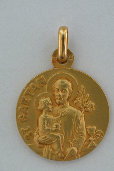 Médaille PO Gaétan 18 mm