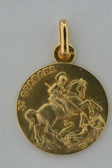 Médaille PO Georges 18 mm