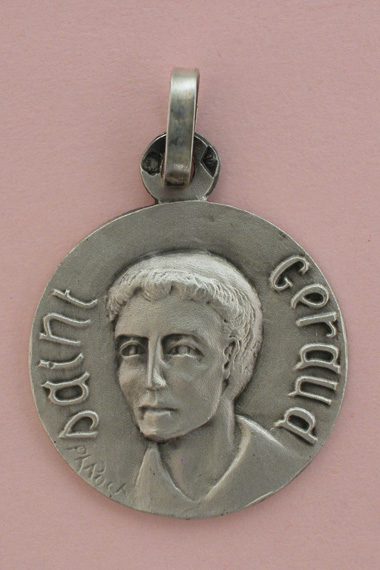 Médaille Argent Prénom Géraud 18 mm