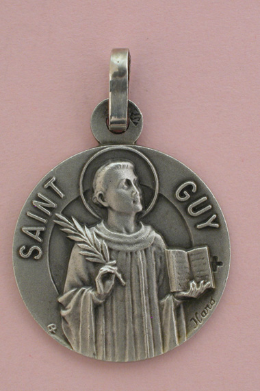 Médaille Argent Prénom Guy 18 mm