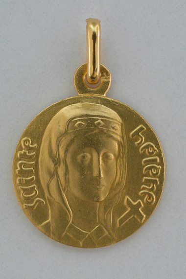 Médaille Or Prénom Hélène 18 carats 18 mm