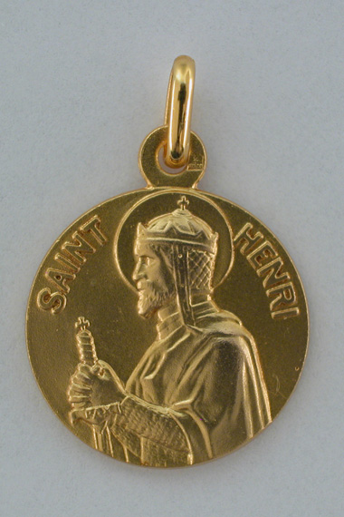 Médaille PO Henri 18 mm