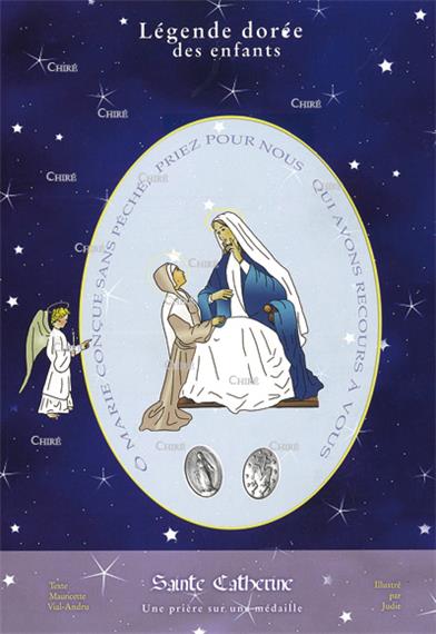 Sainte Catherine - Une prière sur une médaille