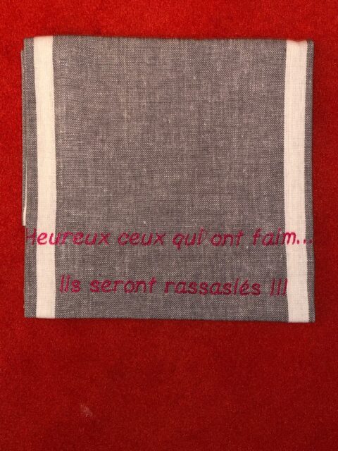 Torchon personnalisable