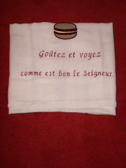 Torchon personnalisable