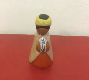 Roi Mage debout - Santon A1 de l'Abbaye de Jouarre