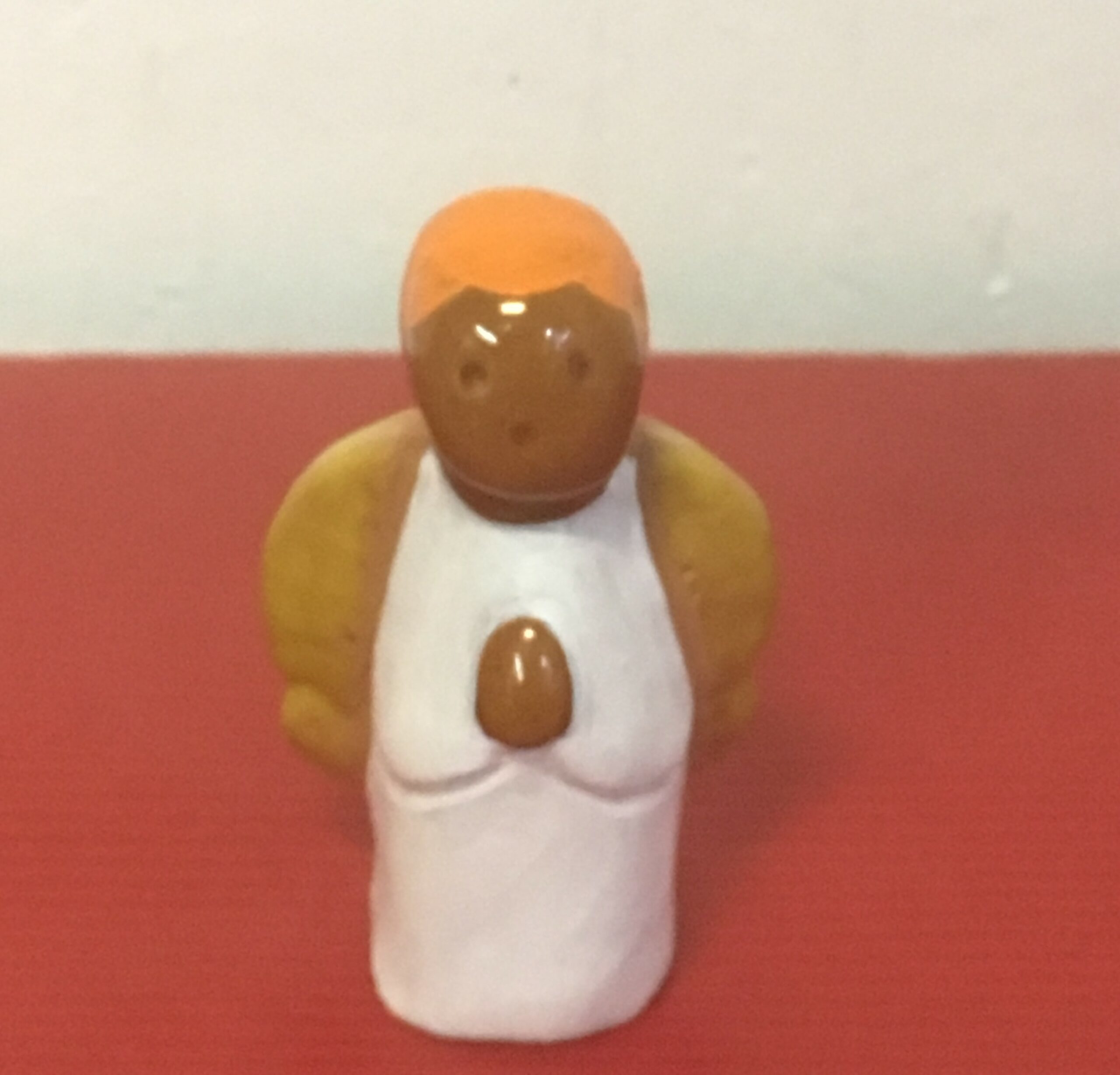 Ange qui chante - Santon B2 de l'Abbaye de Jouarre