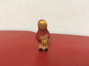 Berger à la lanterne - Santon B2 de l'Abbaye de Jouarre