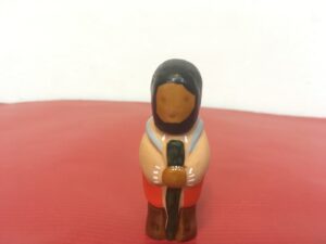 Pélerin - Santon B2 de l'Abbaye de Jouarre