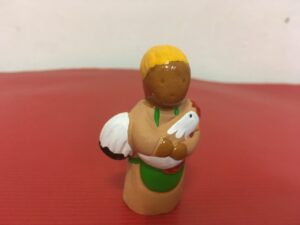 Guetteur de l'Aube - Santon B2 de l'Abbaye de Jouarre